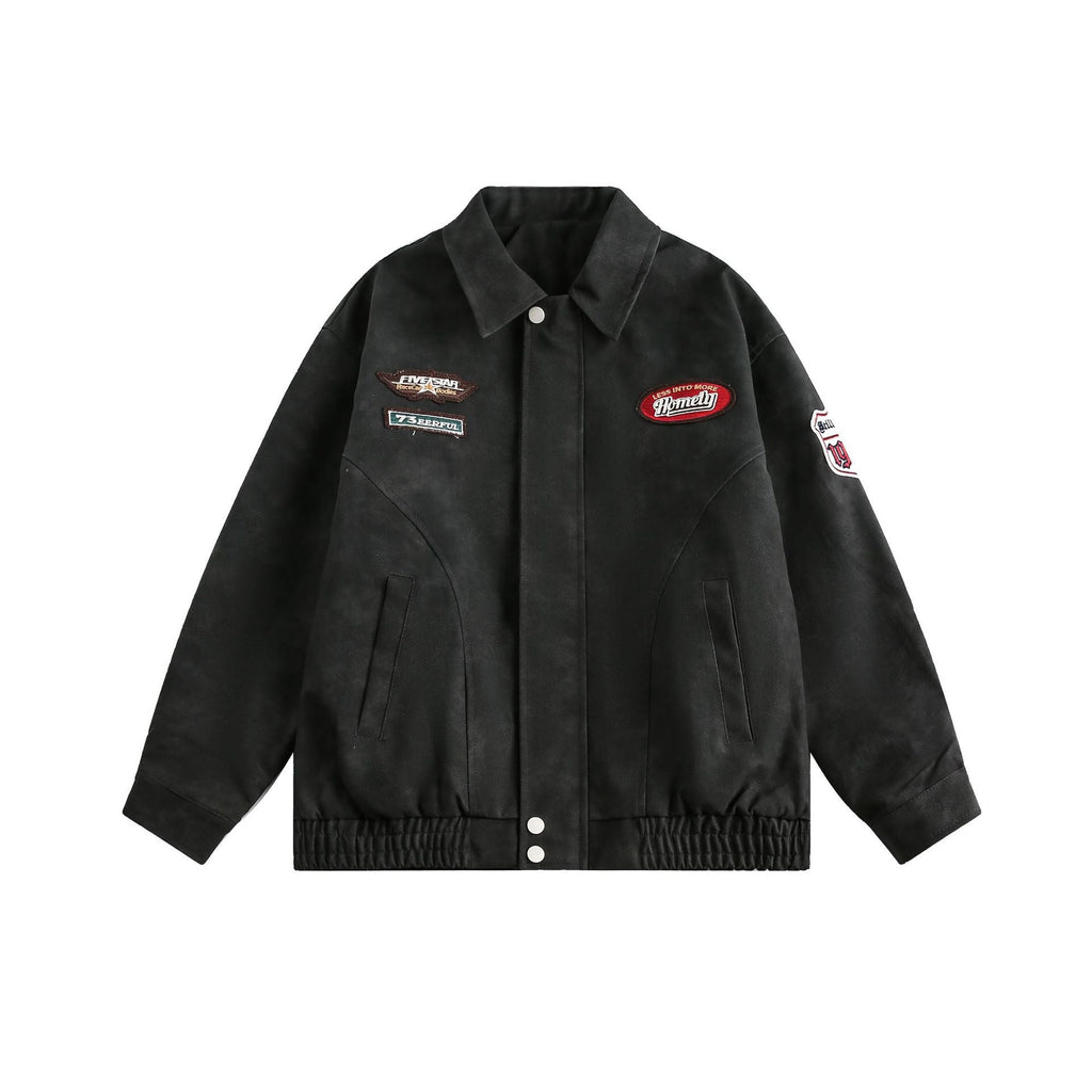 Retro Simple Loose Design Jacket