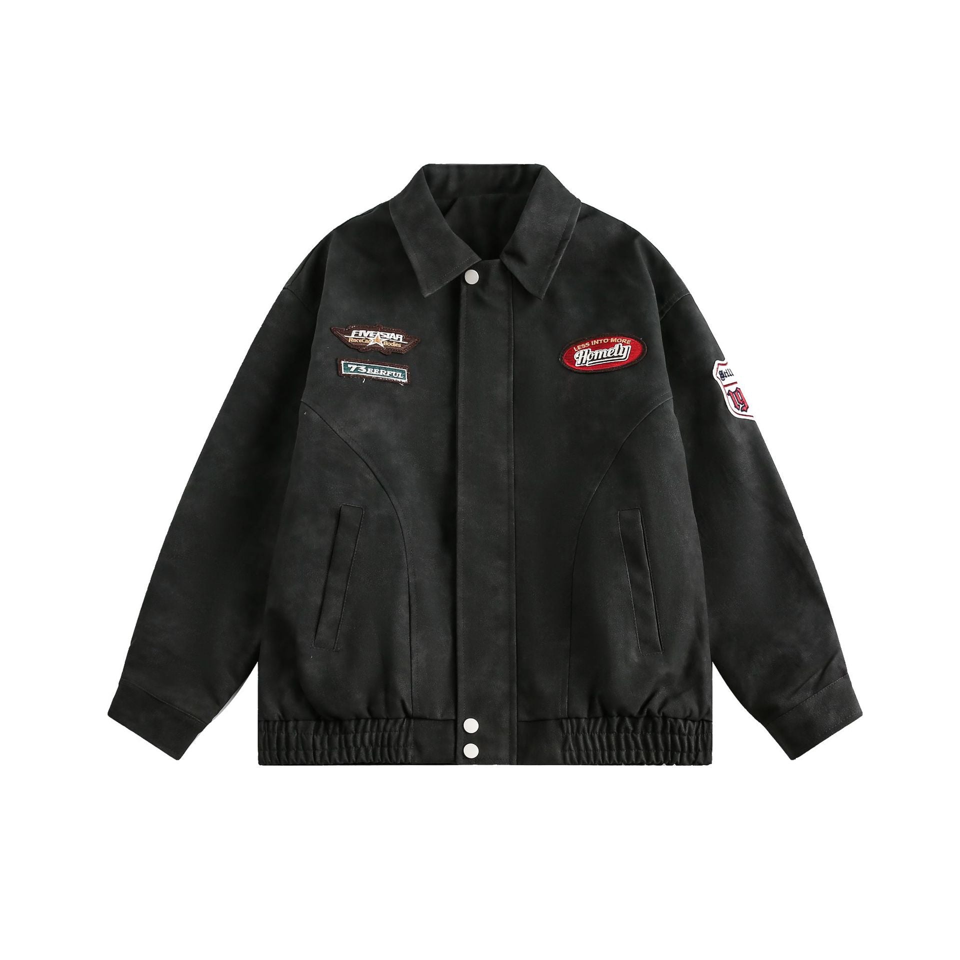 Retro Simple Loose Design Jacket