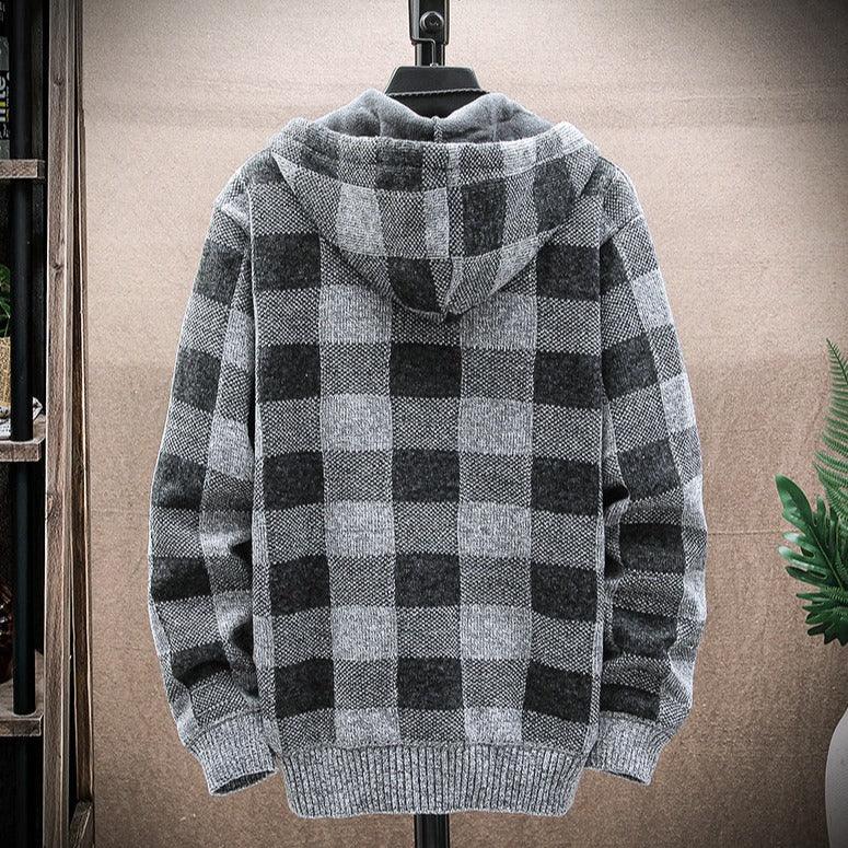 Men’s Premium Plaid Hoodie