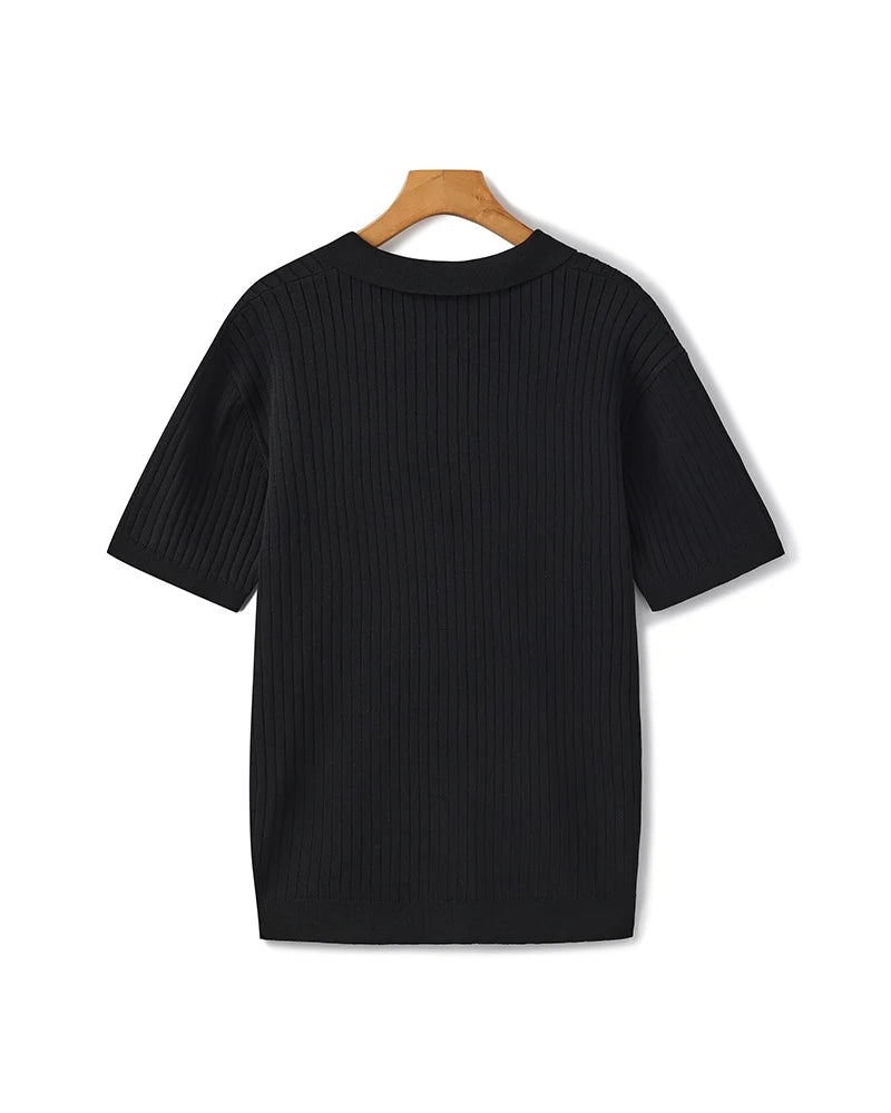 Premium Ribbed Polo