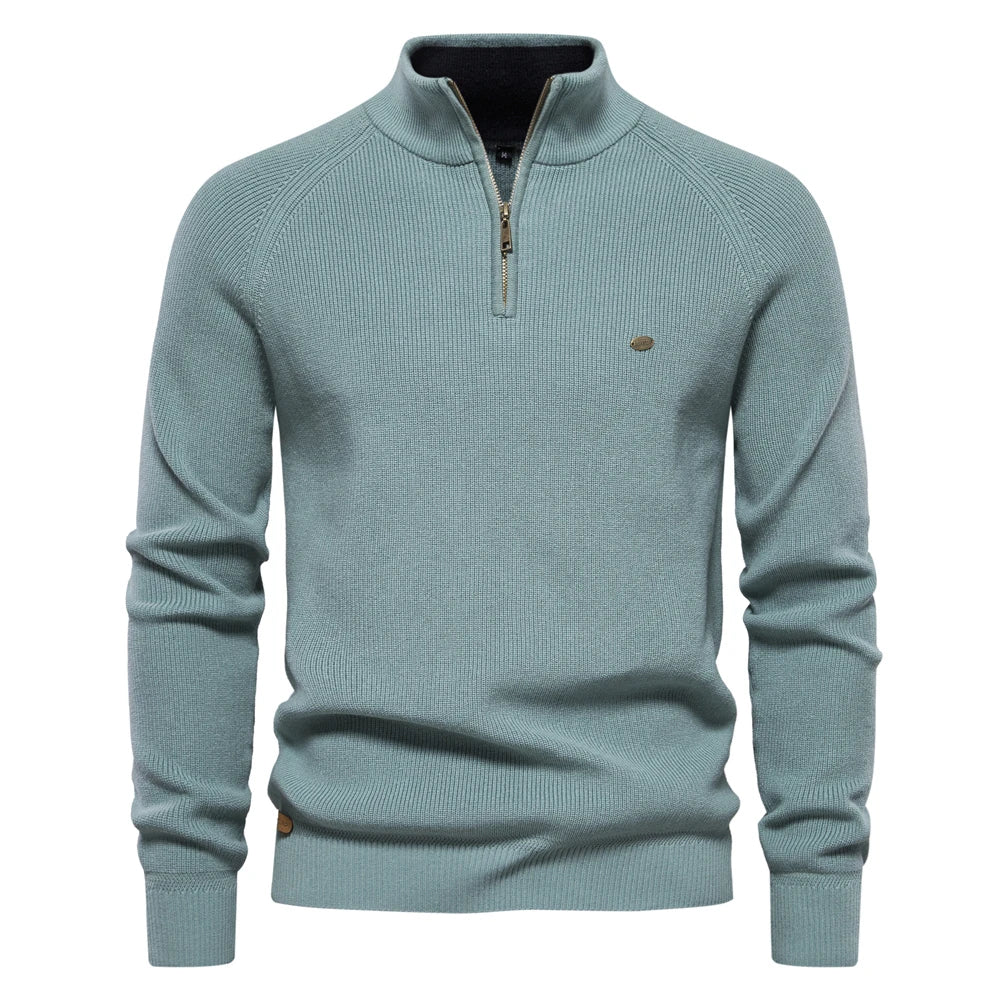 Autumn Cotton Zipper Cardigans