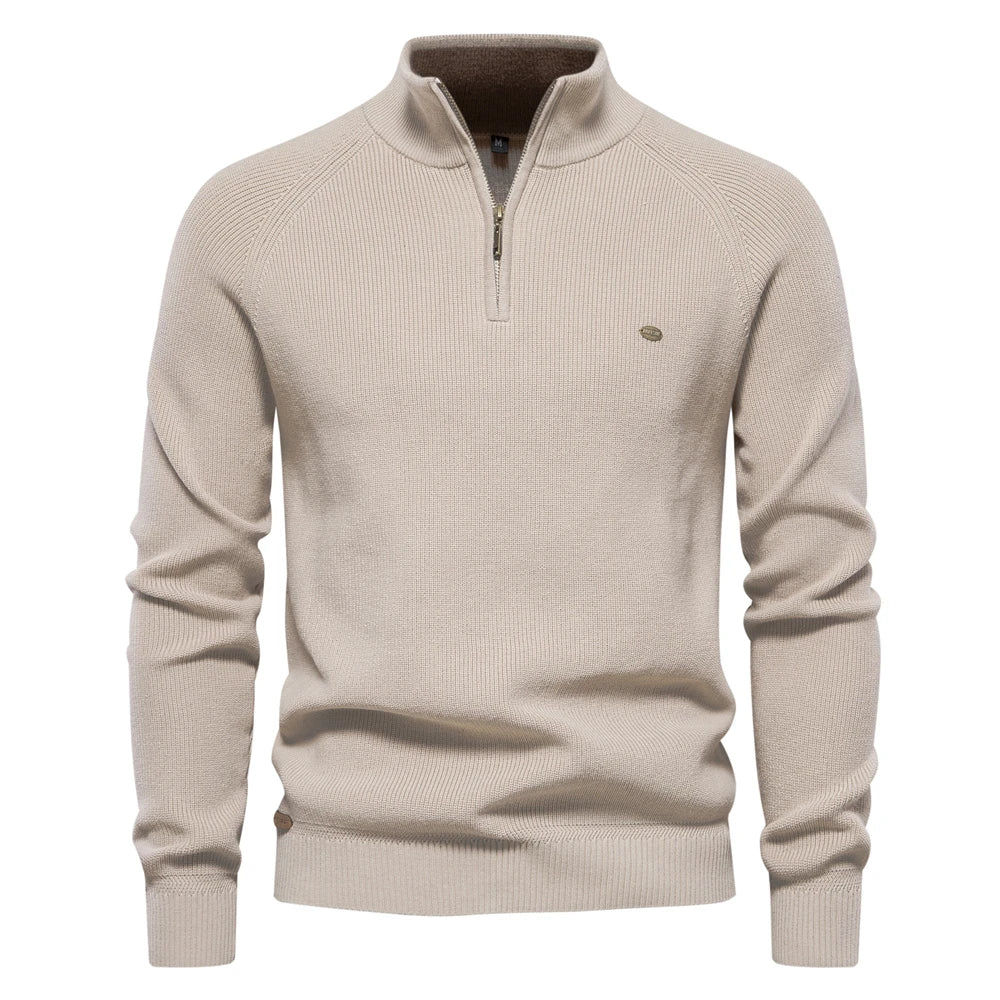 Autumn Cotton Zipper Cardigans