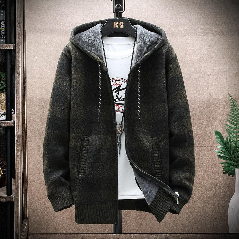 Men’s Premium Plaid Hoodie