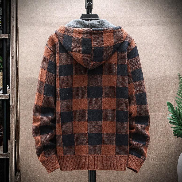Men’s Premium Plaid Hoodie