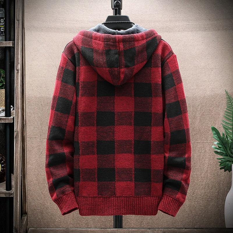 Men’s Premium Plaid Hoodie